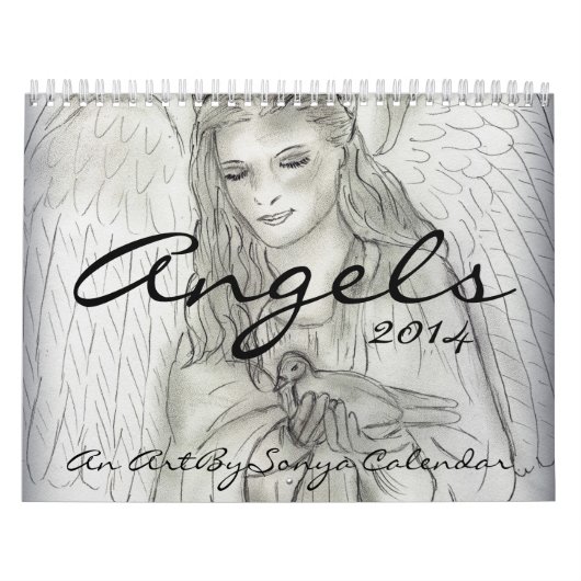 Engel - ein ArtBySonya 2014 Kalender (Titelbild)