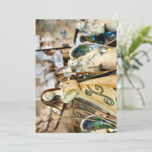 Engel Einladung (Stehend Vorderseite)