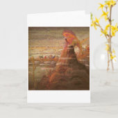 Engel. Einleitung durch M.K. Ciurlionis, 1908-09 Karte (Gelbe Blume)