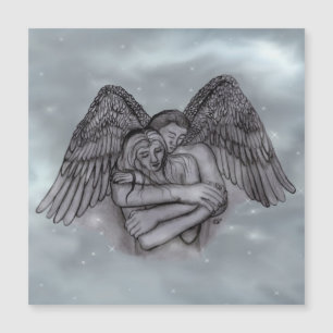 Engel Eros in Liebe Magnetkarte