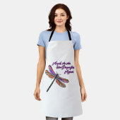 Engel erscheinen, wenn Libellen in der Nähe sind - Schürze (Getragen)