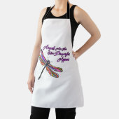 Engel erscheinen, wenn Libellen in der Nähe sind - Schürze (InSitu)