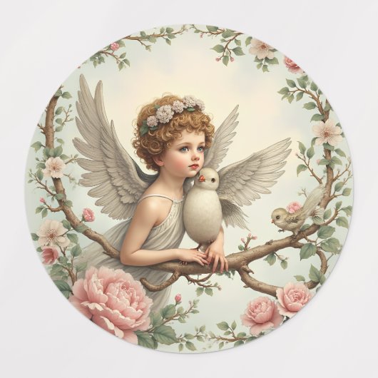 Engel Etiketten (Design 2)