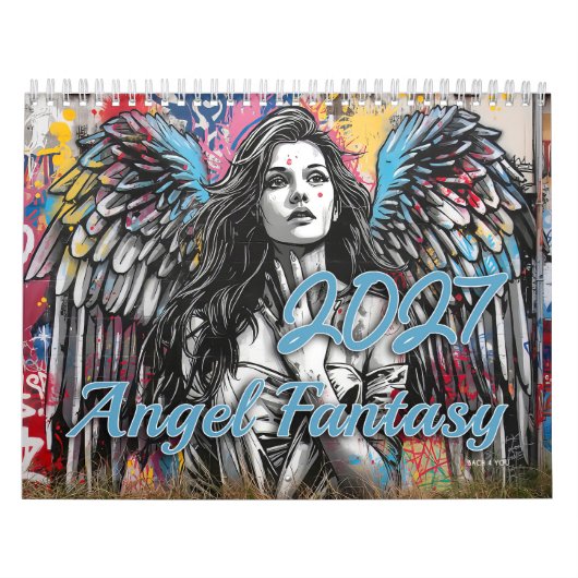 Engel Fantasy 2027 Kalender (Titelbild)