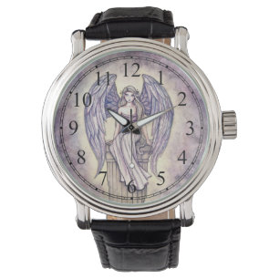 Engel Fantasy Art von Molly Harrison Armbanduhr
