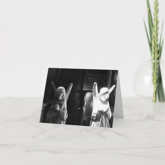 Engel Feiertagskarte (Vorderseite)