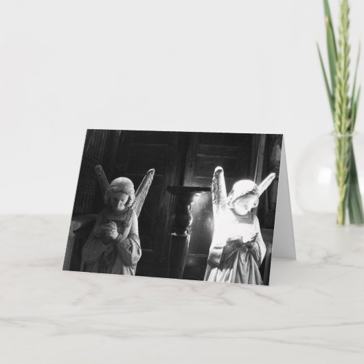 Engel Feiertagskarte (Vorderseite)