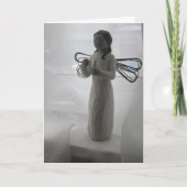 Engel Feiertagskarte (Vorderseite)