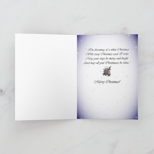 Engel Feiertagskarte (Innenseite)