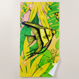 Engel-Fisch Greenleaf Strandtuch