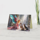 Engel führt Hunde Karte 3 (Rückseite)