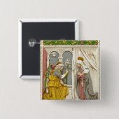 Engel Gabriel die Ankündigung zu Mary Button (Vorne & Hinten)