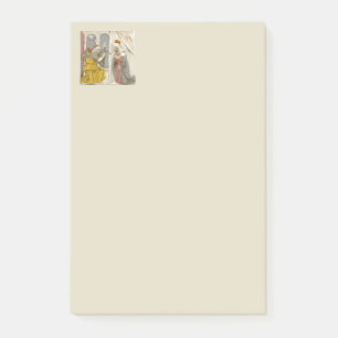Engel Gabriel Die Verkündigung an Maria  Post-it Klebezettel