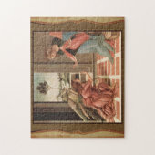 Engel Gabriel und Maria Puzzle (Vertikal)