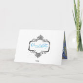 Engel Garlanding der Säugling Christus Feiertagskarte (Rückseite)