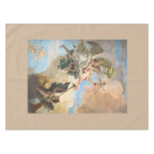 Engel gemalt in der klassischen Art Tischdecke (Vorderseite (Horizontal))