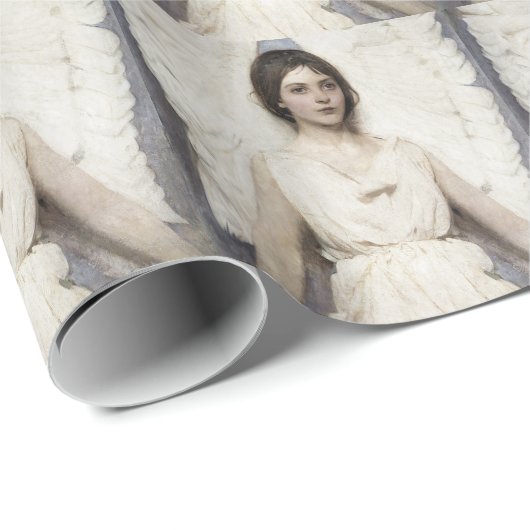 Engel Geschenkpapier (Rolleneckpunkt)