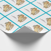 Engel Geschenkpapier (Ecke)