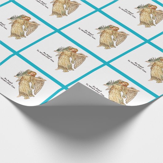 Engel Geschenkpapier (Ecke)