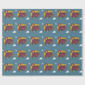 Engel Geschenkpapier (Flach)