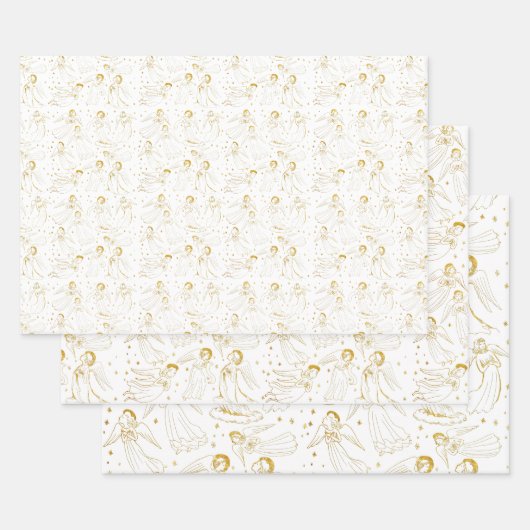 Engel Geschenkpapier Set (Set)