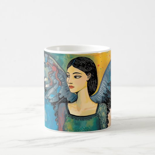 Engel-Glanz-Kunst Kaffeetasse (Mittel)