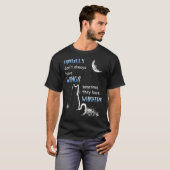 Engel haben manchmal nicht immer Flügel T-Shirt (Vorne ganz)