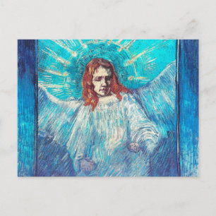 Engel-Halbfigur (nach Rembrandt) Van Gogh Fein Postkarte
