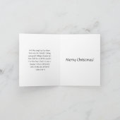 Engel & Hirten Weihnachtskarte Feiertagskarte (Innenseite)