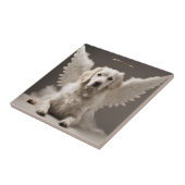 Engel Hund Fliese (Seite)