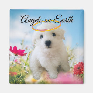 Engel-Hundewelpen-Magnet Magnet