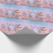 Engel im Himmel Geschenkpapier (Ecke)
