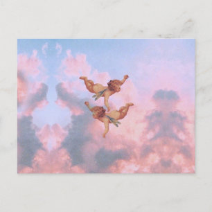 Engel im Himmel Postkarte