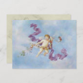 Engel im Himmel ~ Postkarte / Einladungen / UAWG (Vorne/Hinten)