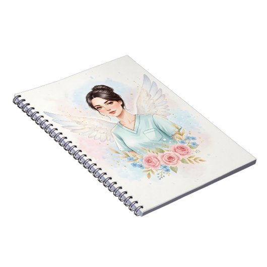 Engel im Kittel Notizblock (Rechte Seite)