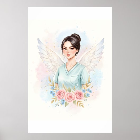 Engel im Kittel  Poster (Vorne)