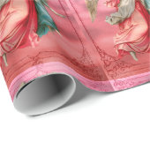 Engel im Mittellufturlaub Geschenkpapier (Rolleneckpunkt)