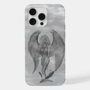 Engel im Tattoo-Stil iPhone 15 Pro Max Hülle