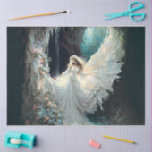 Engel im Wasser-Gewebe-Papier Seidenpapier (Basteln)