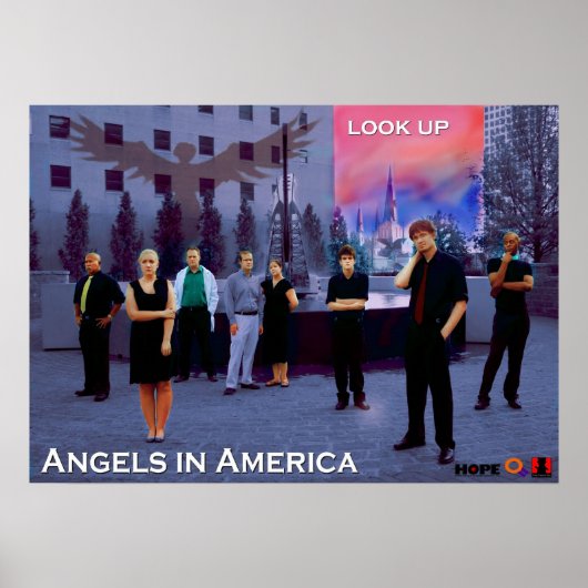 Engel in America Limited Edition Poster (Vorne)