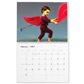 Engel in Art. 2023 Kalender (Feb 2027)