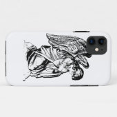 Engel in beliebiger Farbe Case-Mate iPhone Hülle (Rückseite (Horizontal))