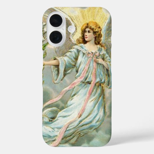 Engel in Blau Case-Mate iPhone Hülle (Rückseite)