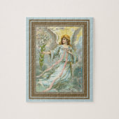 Engel in Blau Puzzle (Vertikal)