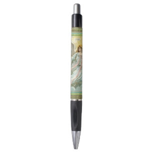 Engel in blauem Pen Kugelschreiber