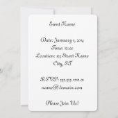 Engel in den Wolken Einladung (Rückseite)