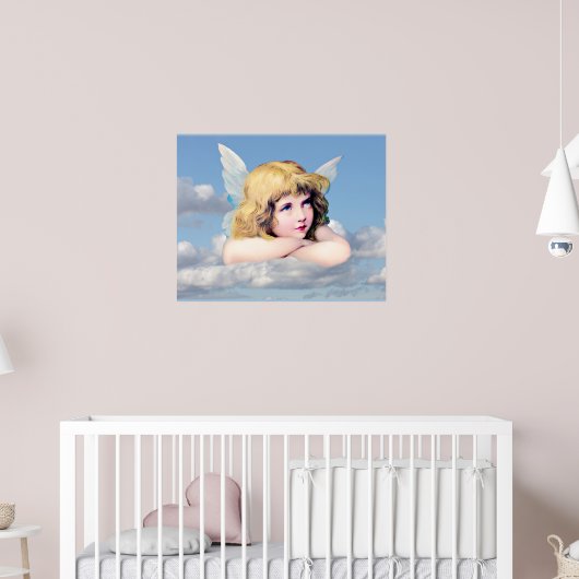 Engel in den Wolken Poster (Kinderzimmer 2)