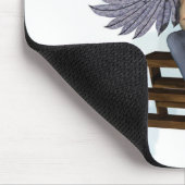 Engel in der Blue Jeans Mousepad (Ecke)