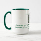 Engel in der Garden Ringer-Tasse Tasse (Links)