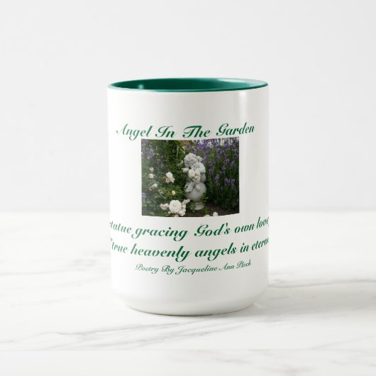 Engel in der Garden Ringer-Tasse Tasse (Zentrum)